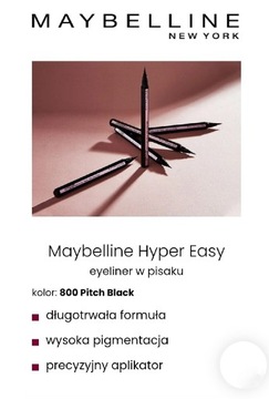 Hyper Easy Brush Tip Liner 800 eyeliner w pisaku