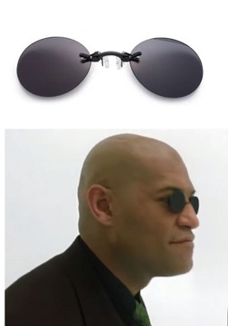 Okulary przeciwsłoneczne typu "Matrix"