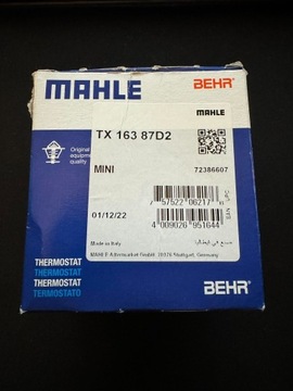 Termostat MAHLE TX16387D2 + Uszczelka AJU01216000