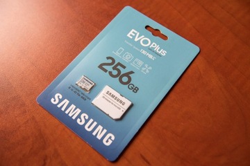 Nowa karta - Samsung 256GB microSDXC EVO Plus
