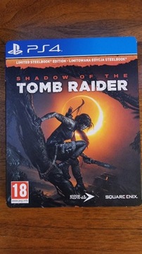 Shadow of the Tomb Raider Limitowana steelbook PS4