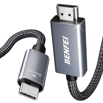 Kabel BENFEI USB-C na HDMI 1,8m 4K