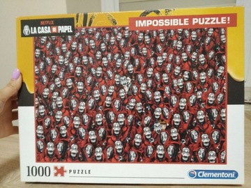 Puzzle 1000 Dom z papieru Impossible