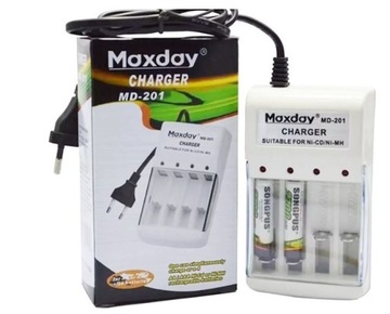 ŁADOWARKA DO AKUMULATORÓW MAXDAY CHARGER MD-201