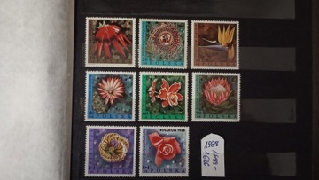 kwiaty (1968r.)_1689-96 **znaczki czyste
