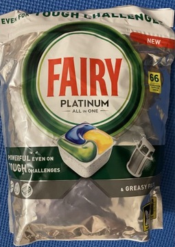 Fairy Platinum Cytryna Tabletki do zmywarki 66 szt