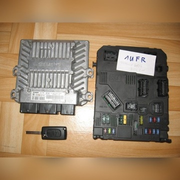 zestaw startowy ECU BSI Peugeot 407 2.0 HDI 2005