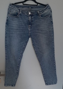 spodnie damskie niebieski jeans