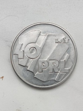 Moneta 100 zł 1984 r 40 lat PRL