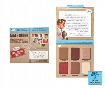 The Balm paleta Male Order First Class nowa cienie