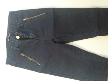 Spodnie jeansowe z suwakami CROPP