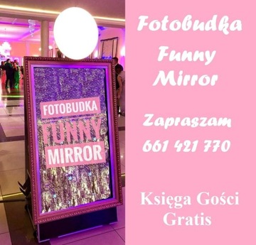 Fotobudka Lustro Funny Mirror 