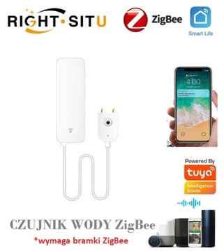 Czujnik wody zalania ZigBee TUYA Smart alarm