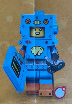 Lego minifigures seria 23 Dziewczynka robot