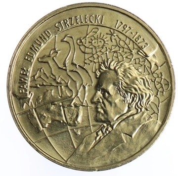 Moneta 2 zł z 1997 r. Paweł Edmund Strzelecki, Men