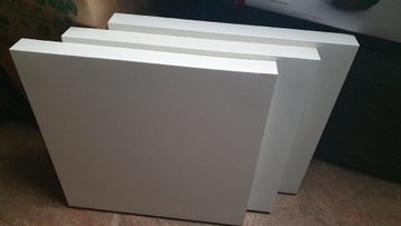 3 białe stoliki Ikea LACK 55 cm razem lub osobno