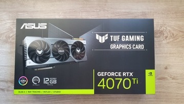 *PRAWIE NIEUŻYWANA* TUF Gaming RTX 4070 Ti OC 12GB