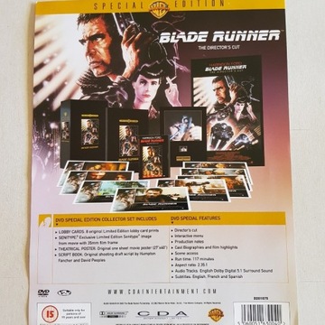 ŁOWCA ANDROIDÓW Blade Runner - Edycja Specjalna !