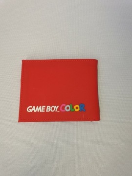 Portfel Game Boy czerwony składany retro vintage 
