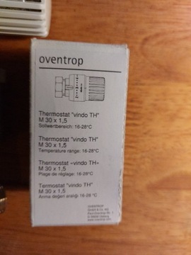 Zestaw termostatyczny kątowy Oventrop - 1/2"