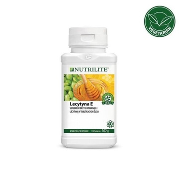 Lecytyna E w tabletkach do żucia Nutrilite Amway 