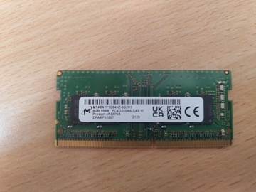 Pamięć RAM 8 GB DDR4 MTA8ATF1G64GH-3G2R1