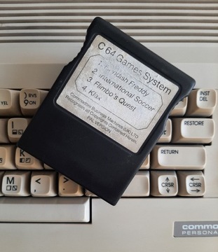Commodore C64 Cartridge Flimbo's Quest