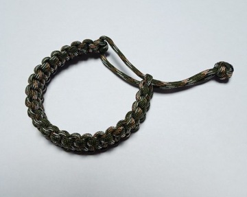 Bransoletka SURVIVAL typu "COBRA" - paracord 550/5