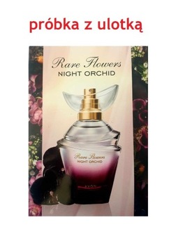 Avon Rare Flowers Night Orchid próbka z ulotką