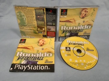 Ronaldo V-Football Playstation 1 Sony Psx PSone 