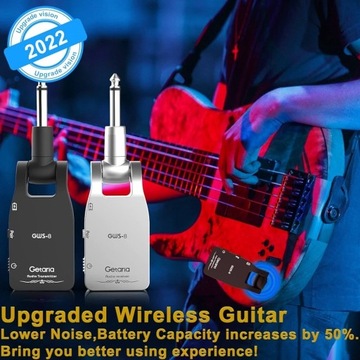 Getaria 2.4GHZ bezprzewodowy System gitarowy