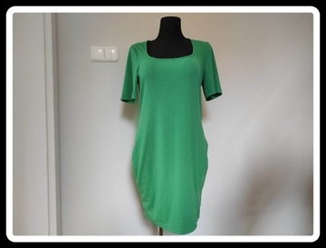 Zielona sukienka Shein elastyczna mini 40 L/42 XL