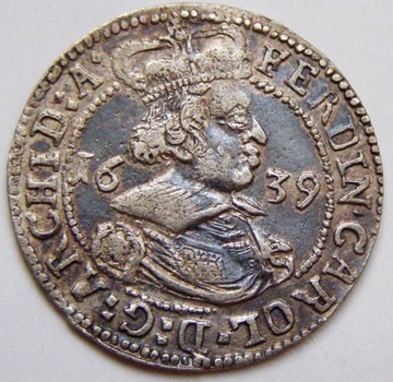 Ferdynand Karol 3 krajcary 1639 r.