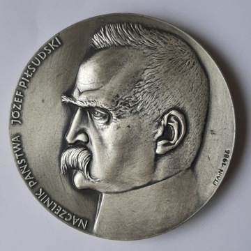 Medal Naczelnik Państwa Józef Piłsudski - 1986 rok