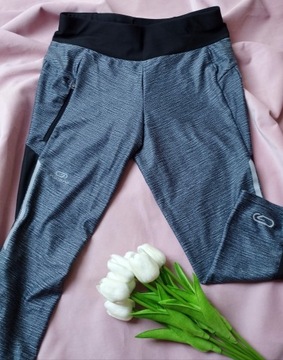 Kalenji legginsy 3/4 Rybaczki sportowe Rozmiar S 