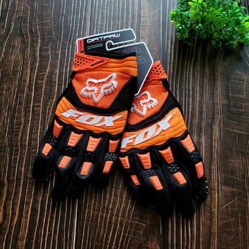 Rękawiczki sportowe rowerowe motocrossowe KTM FOX. Rękawiczki motocross FOX