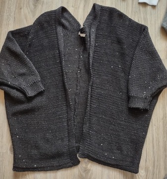 Sweterek czarny cekiny Orsay S/M/L