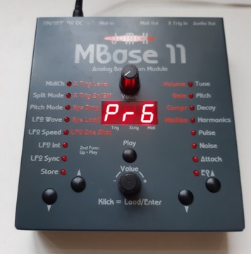 Jomox MBase 11 analogowy moduł kick bass drum, BDB