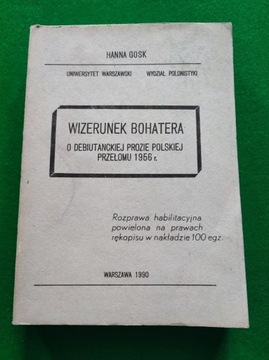 Hanna Gosk - Wizerunek Bohatera (...)