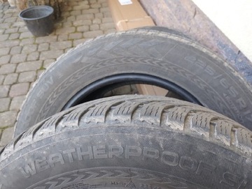 Opony Nokian 225/65 R17 używane wielosezonowe