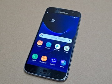 Ładny Samsung Galaxy S7 SM-G930F CZARNY 32GB 4GB 