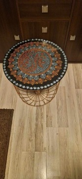 Stolik kawowy mandala 