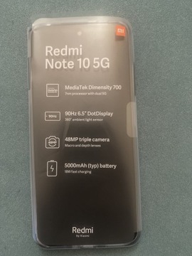 Xiaomi Redmi 10 + opaska smart band 6