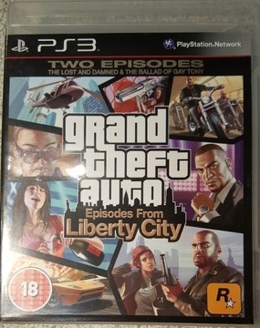 GTA IV 2 Episodes from Liberty City na PS3