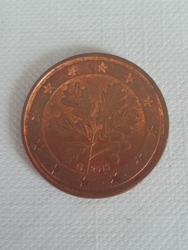 5 centów Niemcy 2013 G