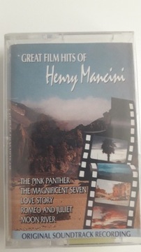 HENRY MANCINI-GREAT FILM HITS OF nowa kaseta folia
