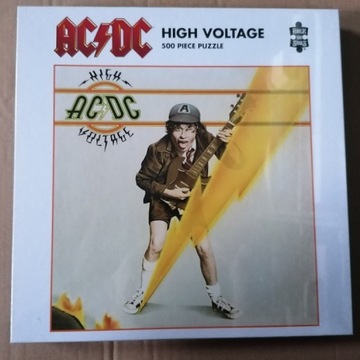 Puzzle Rock Saws 500 AC/DC - HIGH VOLTAGE