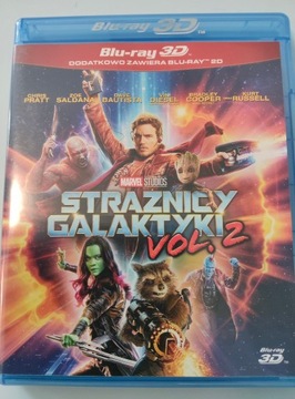 STRAŻNICY GALAKTYKI VOL.2 3D (BLU-RAY 3D+2D) PL