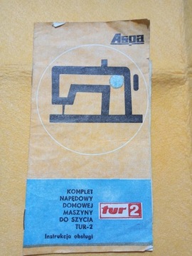 Instrukcja obsługi TUR 2 Komplet napędowy, ASPA'79