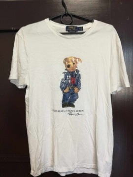 T-shirt Polo Ralph Lauren z misiem rozmiar M